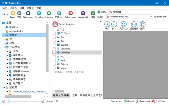 CoolUtils PDF Splitter(PDF分割工具) Pro 多语便携版