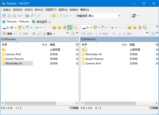WinSCP(SSH图形化SFTP客户端) 中文绿色版