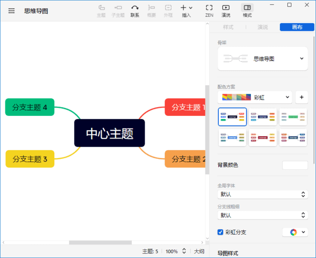 XMind 2024(思维导图软件) 中文绿色版